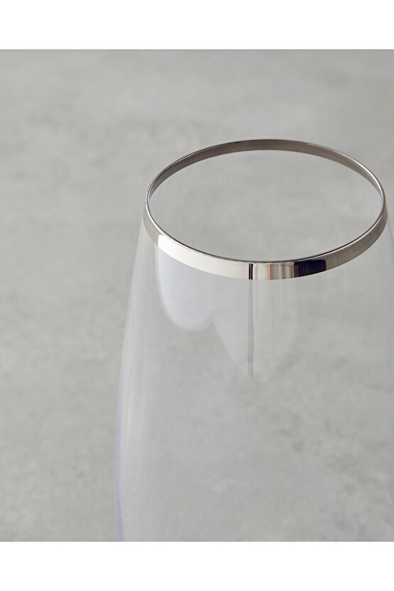 Serenity Kristalin 2li Bardak 400 ml Silver