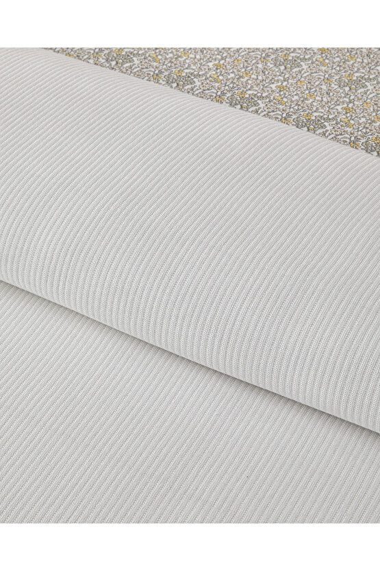 Daisy Harmony Soft Tek Kişilik Pike Takımı 150x220 cm Beyaz