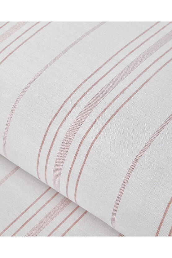 Crystal Vibe İpliği Boyalı Çift Kişilik Çarşaflı Nevresim Takımı 200x220 cm Pembe