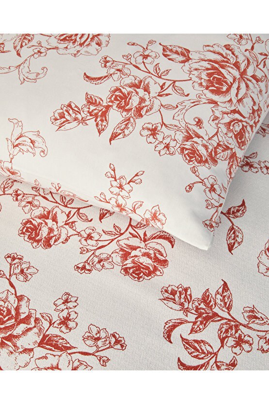 Rosey Violen Tek Kişilik Pike Takımı Turuncu