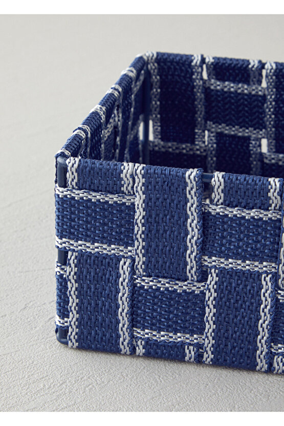 Shine Sepet 14x14x7 cm Lacivert