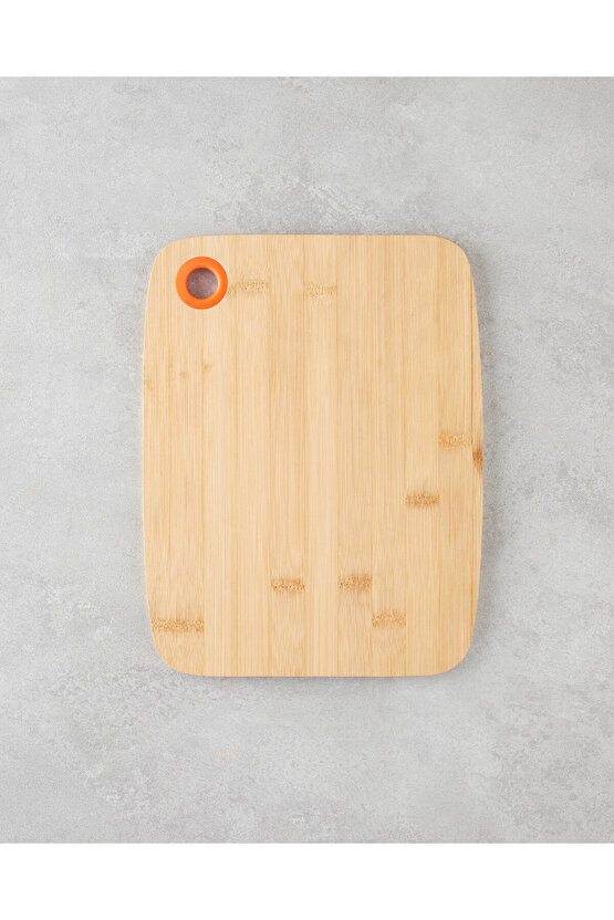 Cora Bambu Kesme Tahtası 30x23 cm Turuncu