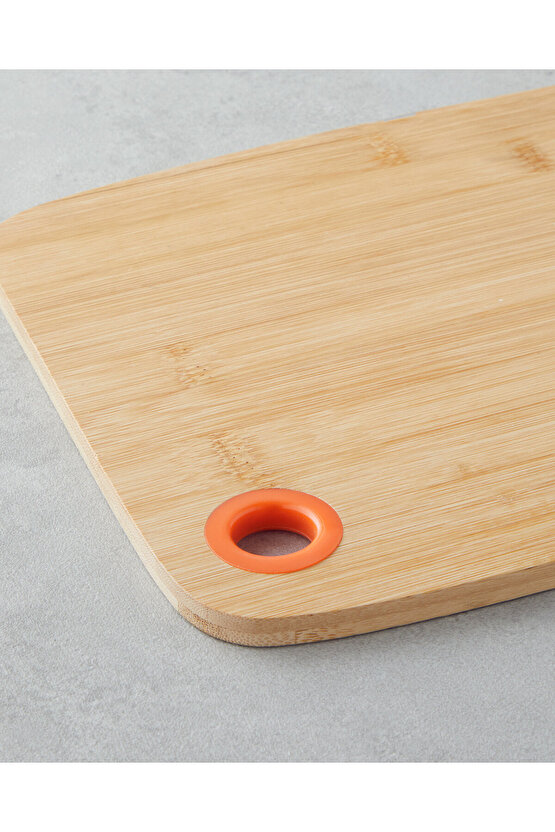 Cora Bambu Kesme Tahtası 30x23 cm Turuncu