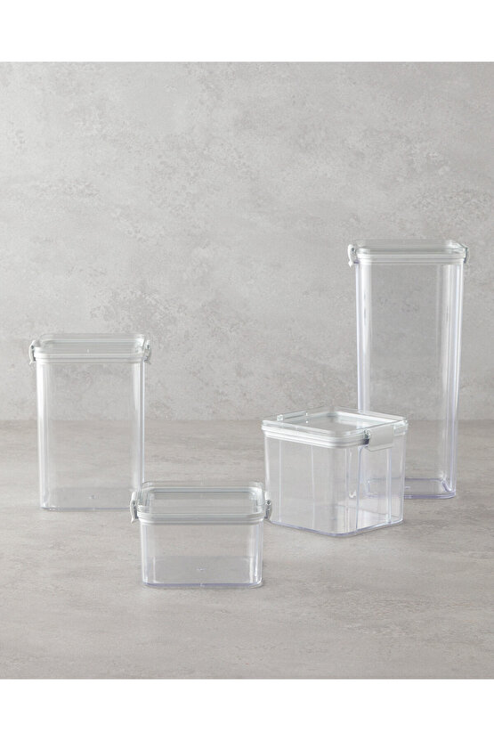 Andy Plastik Saklama Kabı 1800 ml Şeffaf