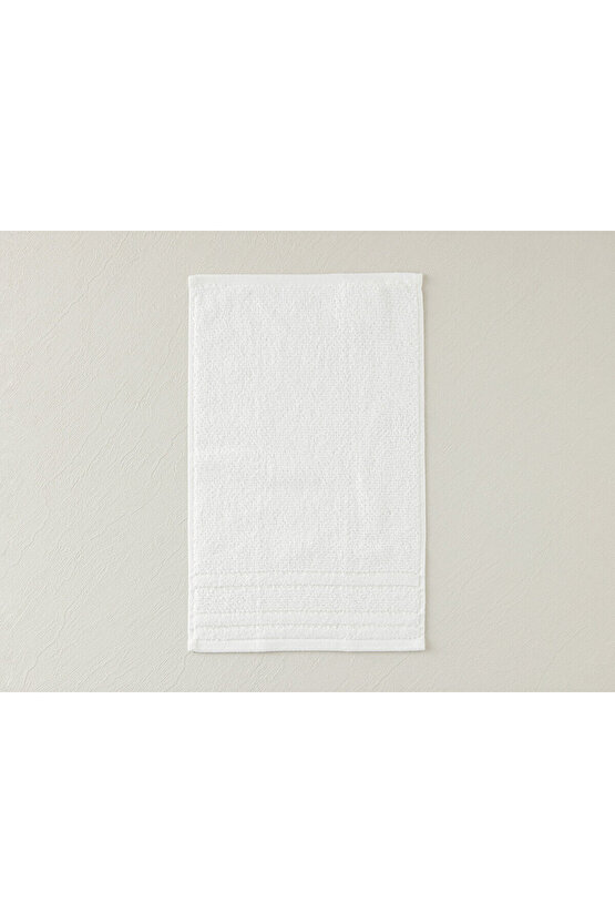 Highlight Pamuklu Simli El Havlusu Ekru