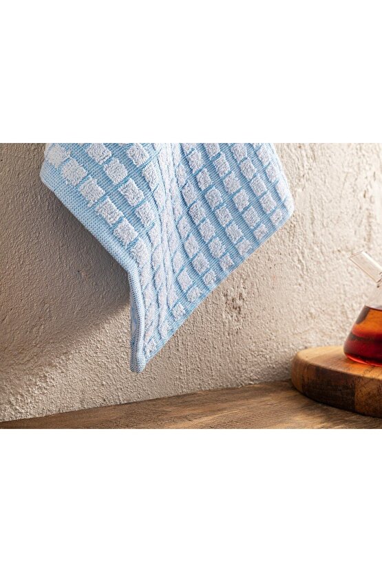 Lega Pamuk Kurulama Bezi 30x50 cm Açık Mavi