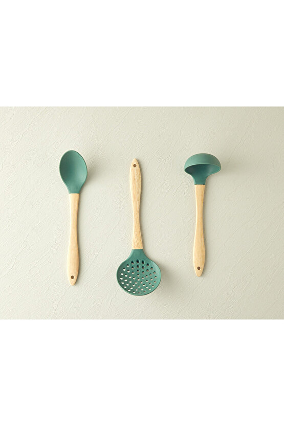 Liana Colander Silikon Servis Gereci Koyu Yeşil