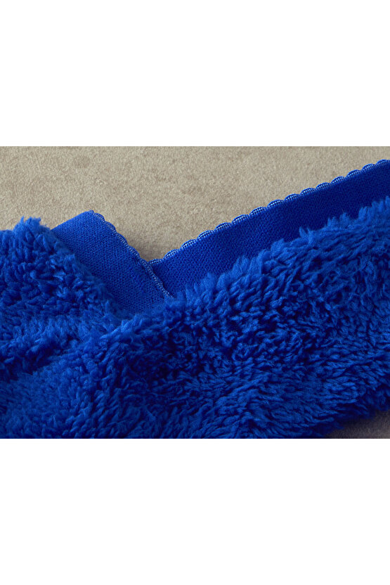 New Soft Kadın Peluş Çorap Lacivert