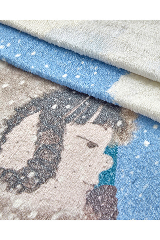 Eskimo Wellsoft Çocuk Battaniye 150x200 cm Mavi