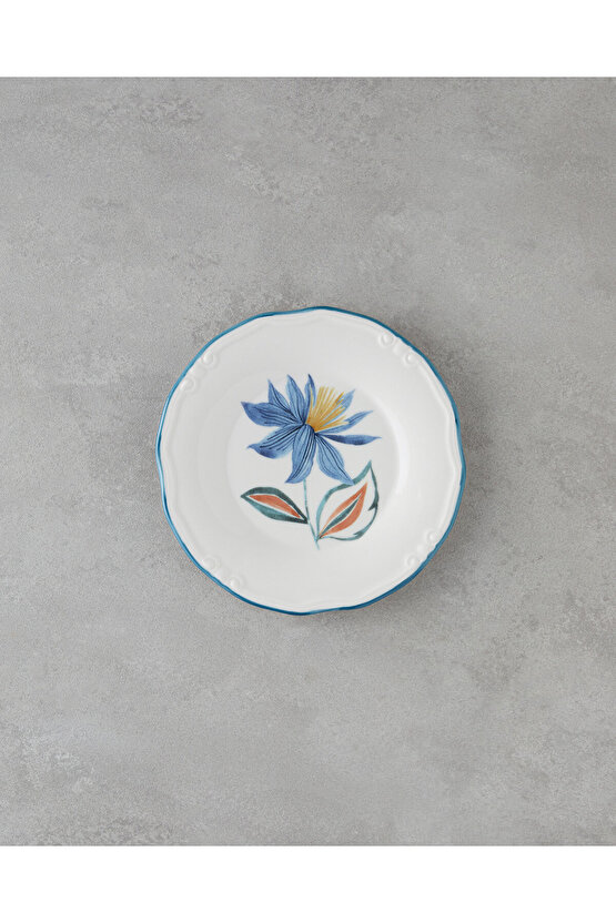 Jessica Porselen 20 Parça 6 Kişilik Kahvaltı Takımı Renkli