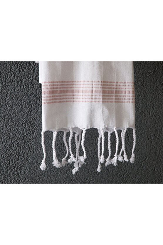 Candy Pamuk Saçaklı Kurulama Bezi 40x60 Cm Pudra