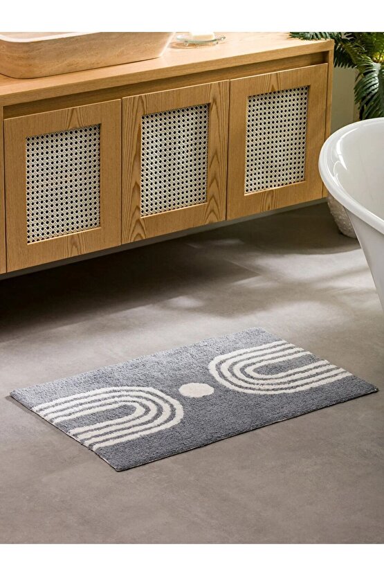LCW HOME Desenli Banyo Paspası 50x80 Cm