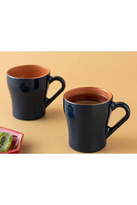 Colorest Cam 2li Kupa 210 Ml Turuncu - Lacivert