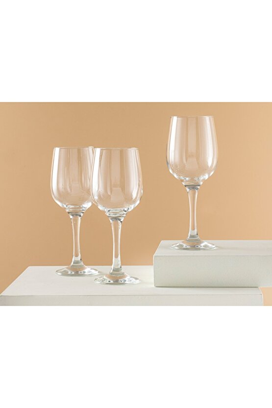 Palma Cam 3lü Kadeh 395 ml Şeffaf