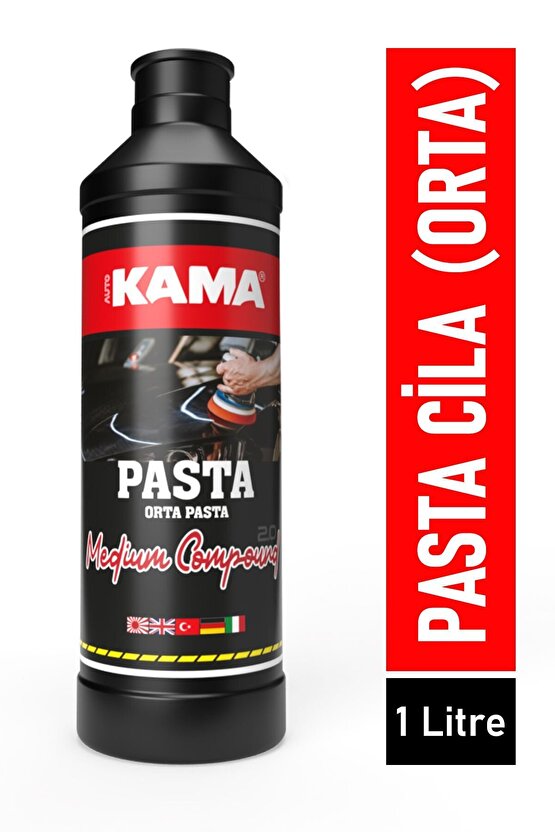 Araba Çizik Giderici Pasta Cila-Medium Cut Polish (Orta) 1 Litre
