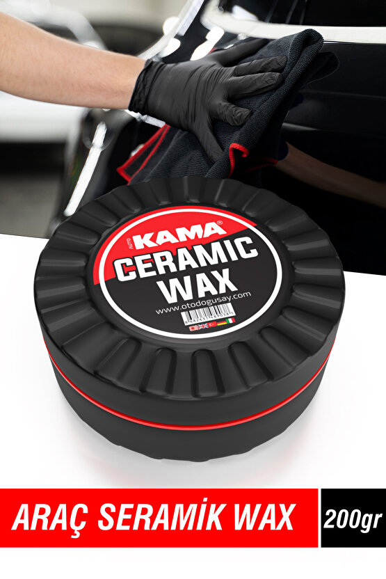 Auto Glosstech Ceramic Wax Seramik Etkili Wax Boya Koruma Carnauba Cila