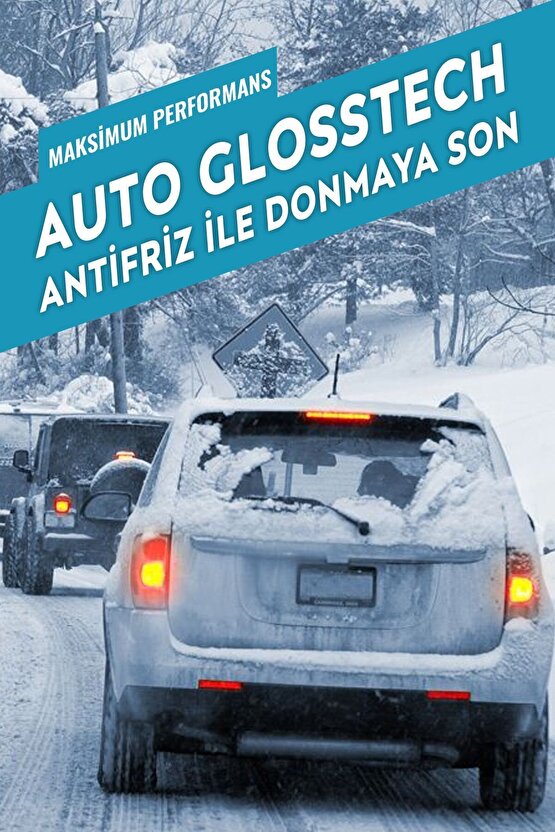 Auto Glosstech Car Coolant Green Antifriz - 37°C – 3 Litre