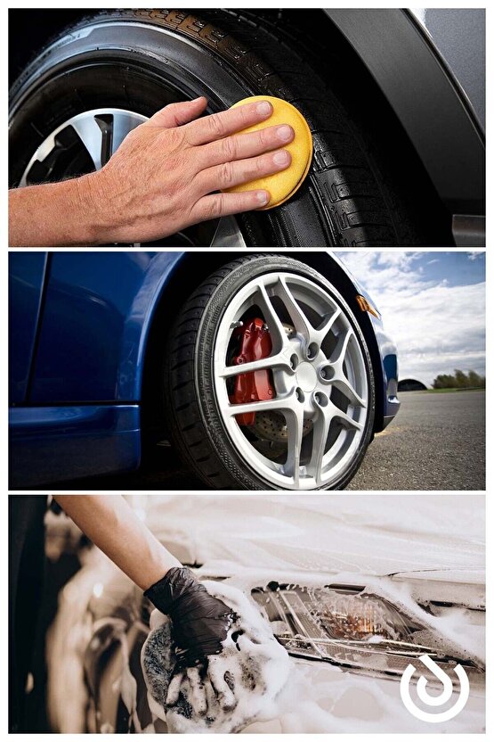 Auto Kama Cilalı Oto Şampuan Jant Temizleyici ve Lastik Parlatıcı 3lü Set Ürün