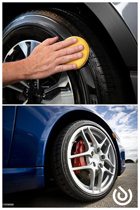 Jant Temizleyici ve Lastik Parlatıcı Jel 2li Set Ürün