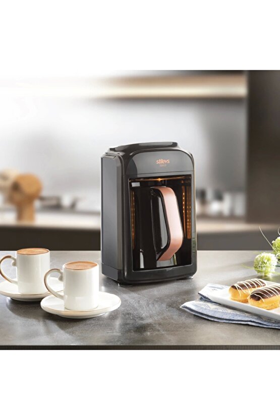 Sadem X Otomatik Türk Kahve Makinası - Siyah