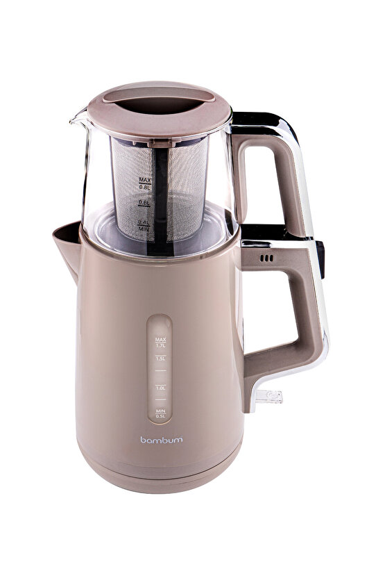 Force  Cam Demlikli Çay Makinesi