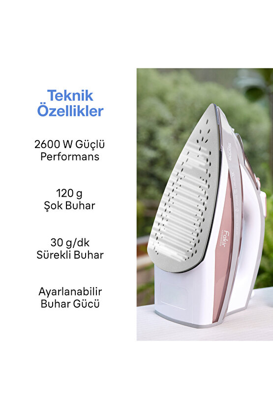 Spring Buharlı Ütü - Gül Kurusu