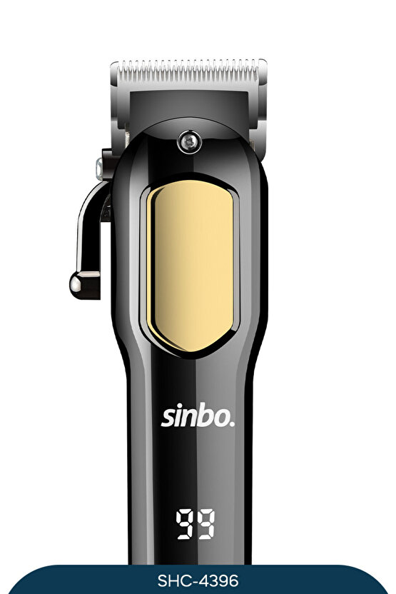 Kesim Ayar Mandallı Lcd Ekranlı Type-c Şarjlı Saç Sakal Kesme Makinesi Shc 4396
