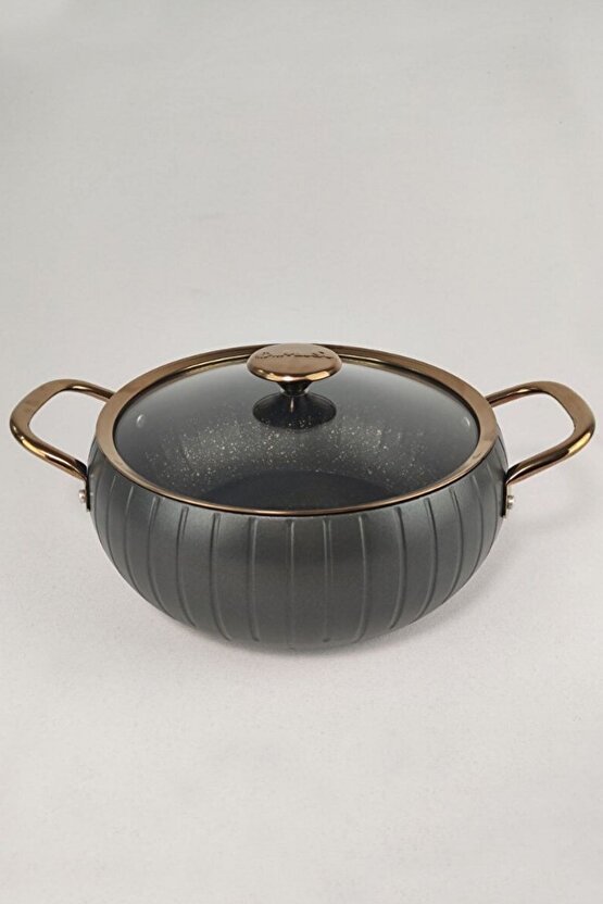 Meridian 7 Parça Granit Tencere Seti Bakır - 3528