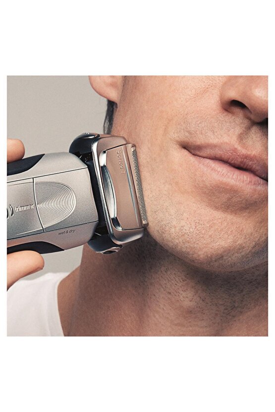 7 Serisi Tıraş Makinesi Yedek Başlığı 70s (GÜMÜŞ)