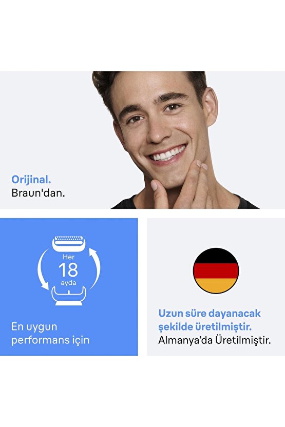 Series 3+ Elektrikli Tıraş Makinesi Yedek Başlığı, 32B