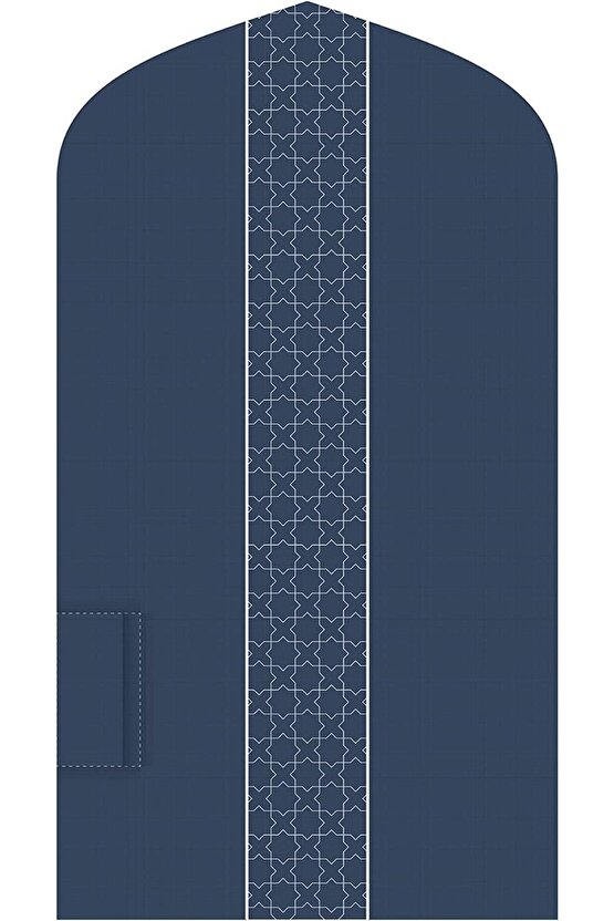 Portatif Cep Seccade Seyahat Namazlığı Katlanabilir Seccade Mükemmel Hediye Mavi