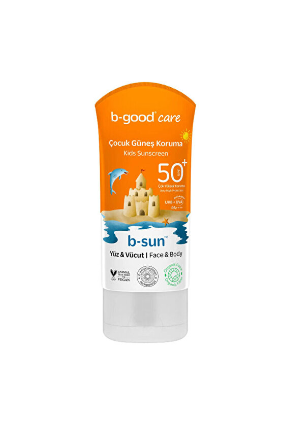 b-good b-sun SPF 50+ Çocuk Yüz ve Vücut Güneş Koruma 150 ml