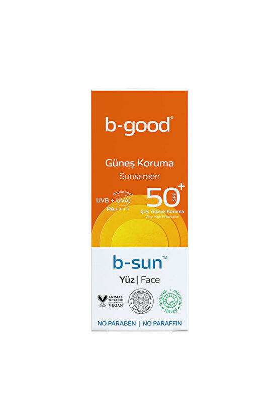 b-good b-sun SPF 50+ Çocuk Yüz ve Vücut Güneş Koruma 150 ml