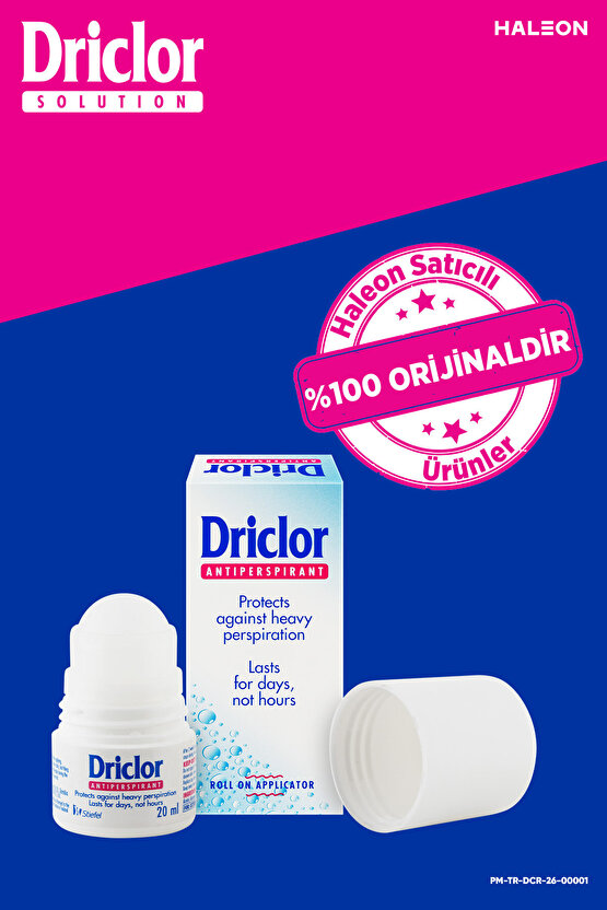 Aşırı Terleme Önleyici Antiperspirant Roll-On 20ml