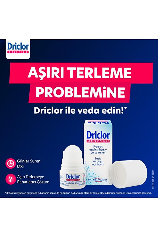 Aşırı Terleme Önleyici Antiperspirant Roll-On 20ml
