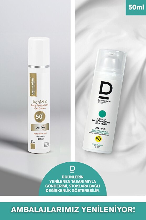 Acne Mat Face Protection Gel Cream Spf50+ 50ml