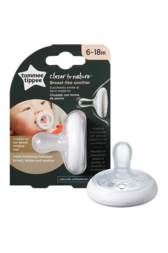 Tommee Tippee 43345070 Emzik, Şeffaf