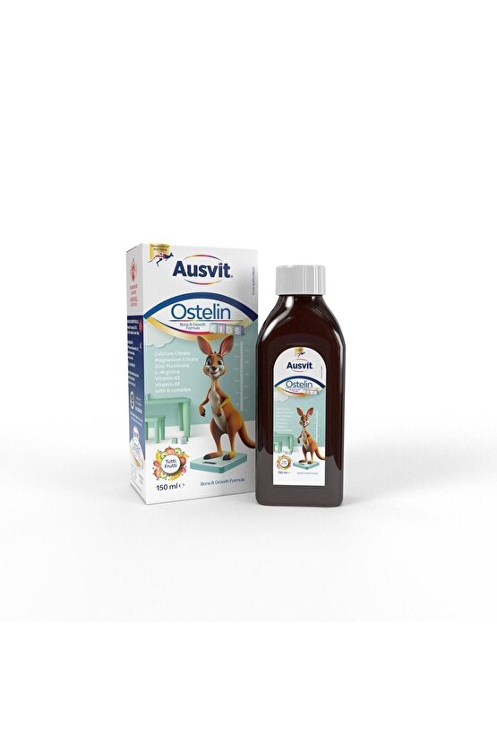 Ostelin Kids Bone and Growth Formula - Büyüme ve Kemik Gelişimi için Takviye Edici Gıda 150ml