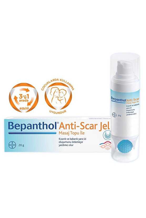 Anti-scar Jel 20 gr + Masaj Topu