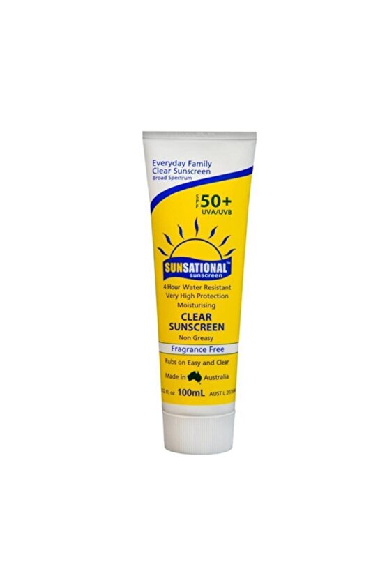 Sunsatıonal Güneş Koruyucu Krem Spf +50 Faktör 100 ml