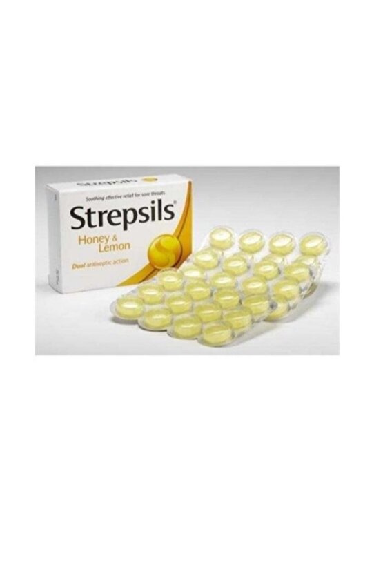 Strepsils Limon & Bal Aromalı Pastil 24 Tablet