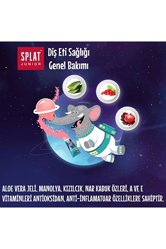 Junior Diş Macunu So Natural 6-11 Bubble Gum %98 Natural 73 g