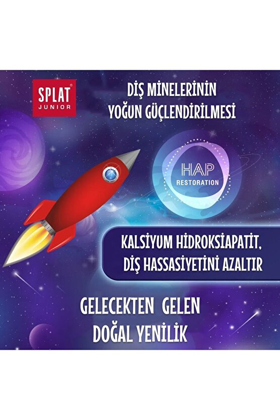 Junior Diş Macunu So Natural 6-11 Bubble Gum %98 Natural 73 g