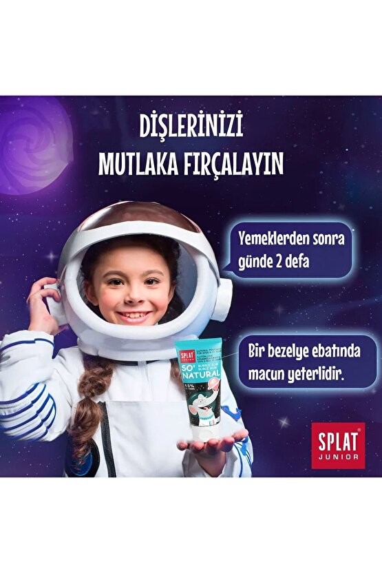 Junior Diş Macunu So Natural 6-11 Bubble Gum %98 Natural 73 g