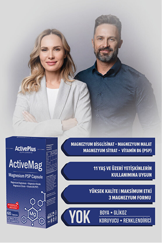 ActiveMag P5P 60 Kapsül