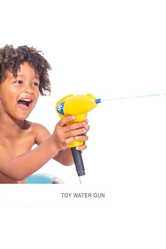 Su Tabancalı Şişme Su Uçağı Mavi 117*117 Cm (57536)