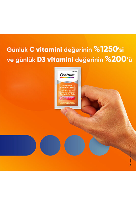 Immunity Vitamin C Max Efervesan Toz 14lü Saşe