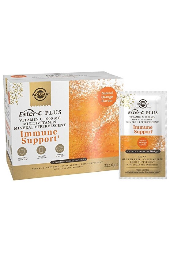 ESTER-C Plus Vitamin C 1000 MG Efervesan 21 Sachet