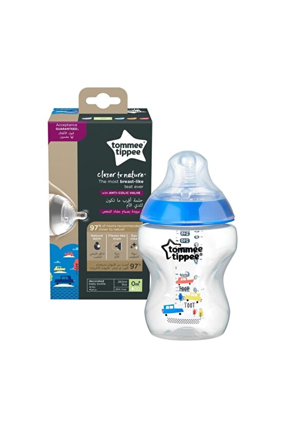 Mavi Pp Closer To Nature Biberon 260 ml x1