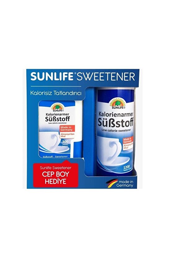 Sunlife Substoff Tatlandırıcı 1200 Tablet + 300 Tablet Hediye